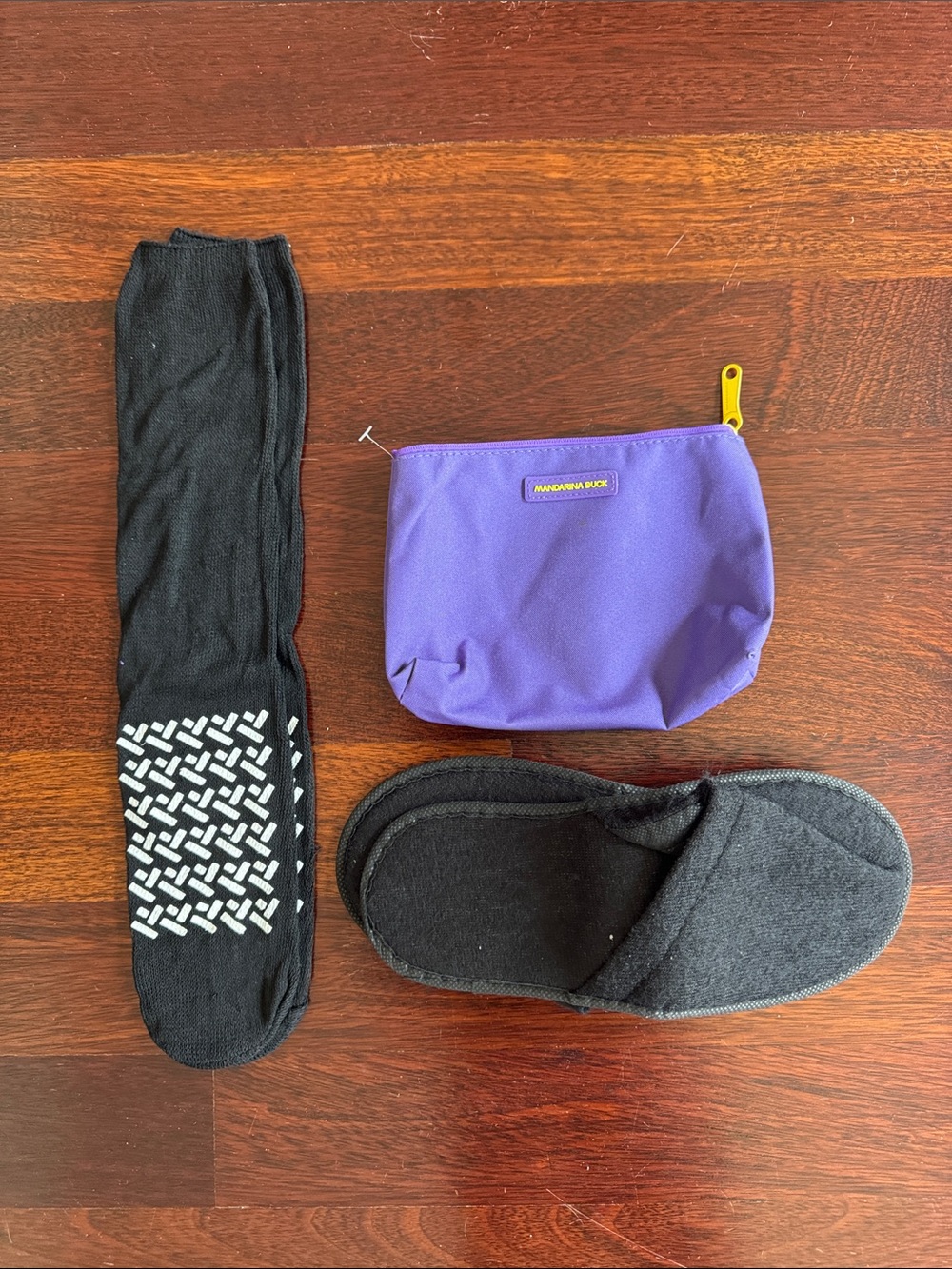 NEW Mandarina Duck Turkish Airlines Business Class Toiletry Amenity Travel Kit